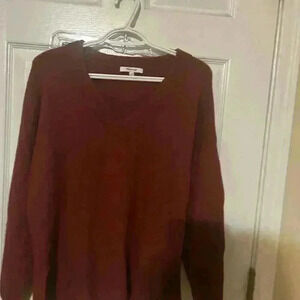 Madewell Sweater Size S Crewneck Burgundy